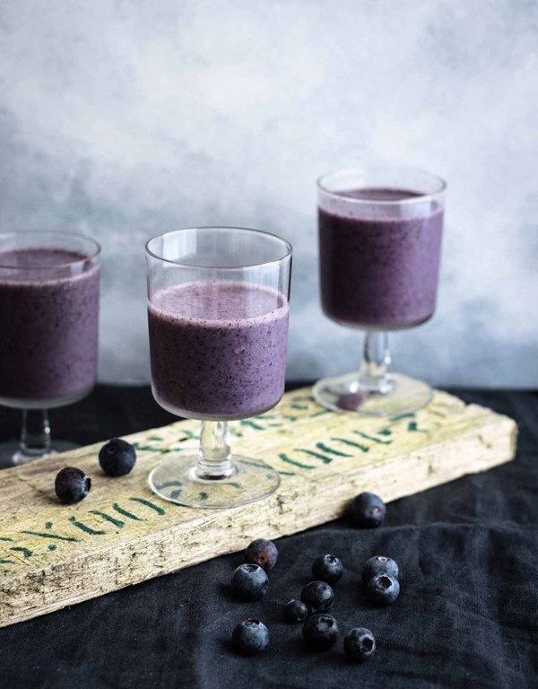 Brain Power Blueberry Smoothie